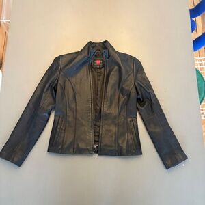 leather jacket (lambskin) petite size pp